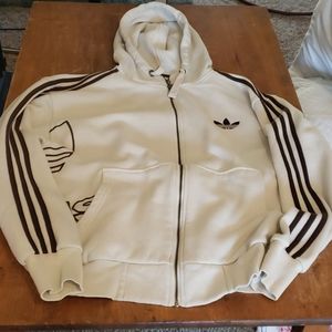 ADIDAS (L) like new - cotton track suit/pants